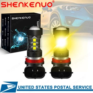 Luz antiniebla LED H8 H11 3000K amarilla para BMW 320i 328i 335i 525i 528i 535i xDrive - Imagen 1 de 9