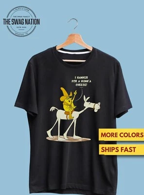 Time For Timer Shirt, I Hanker For A Hunk A Cheese Shirt, Funny Nostalgia Premiu - Image 1 of 2