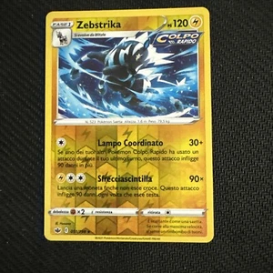 ZEBSTRIKA 051/198 Rara Reverse in Italiano POKEMON Regno Glaciale - Picture 1 of 1