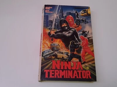 Ninja Terminator 1985 VHS German PAL Video Hartbox Godfrey Ho Richard Harrison - Bild 1 von 4