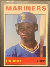 Ken Griffey Jr 1989 SCD Baseball Card Magazine Rookie OCT 1989 Magazine RC