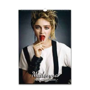 Calendario personalizzato Madonna anni 80 foto completa 2026/27 scegli mese inizio - Foto 1 di 2