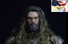 1/6 Aquaman Jason Momoa male Head For 12'' Figure Phicen Worldbox hot toys ❶USA❶