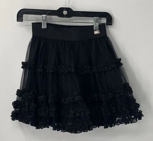 Miss Grant girls black elastic waist tulle tutu skirt NWT sz 11-12y RETAILS 187$ - Picture 1 of 5