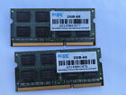 Used Nanya 2x 2gb 1rx8 1333 Laptop RAM Memory Module - Model: NT5CB256M8BN-CG