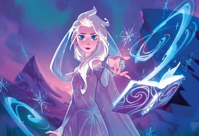 Impresión de póster Disney Elsa Frozen 13x19 - Lorcana Foto 1 de 4