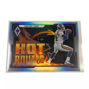 RANDY MOSS NFL MINNESOTA VIKINGS 2021 PANINI PHOENIX FOOTBALL SILVER NO. HR-29 - Picture 1 of 4