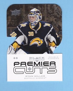 2008-09 BLACK DIAMOND "PREMIER DIE-CUTS" MILLER #PDC40 - MUELLER #PDC14