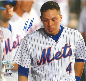 Wilmer Flores Signed New York Mets 8x10 Photo Fanatics Certified COA MLB - Picture 1 of 3