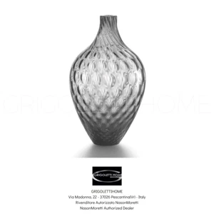 Nason Moretti - Samarcanda - Jarrón Alto Gris - H 23 CM D 14 CM - Detallista - Imagen 1 de 3
