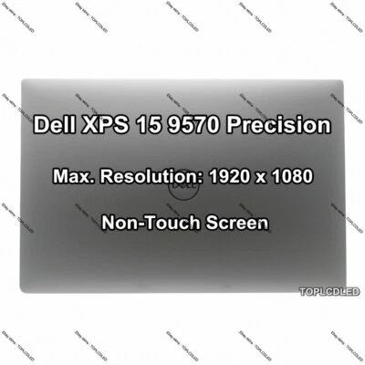 15.6" Dell XPS 15 9570 Precision 5530 LCD LED Screen Complete Display Assembly - Image 1 of 4