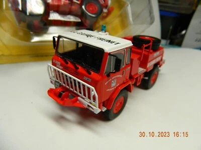 IVECO UNIC 75 PC ALTAYA 1/43, HACHETTE SAPUERS-POMPIERS COLLECTION 1/35 - Image 1 of 4