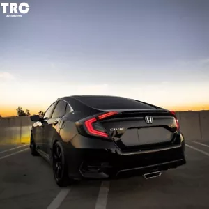 4 PIEZAS nuevas luces traseras para sedán Honda Civic 2016-2021 luz trasera LED lente ahumada - Imagen 1 de 10