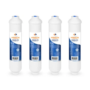 4PK Premium Aquaboon T33Inline Post/Carbon Polishing Water Filter Cartridge QC - Picture 1 of 8