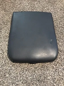 DODGE RAM 09 10 11 12 FRONT CENTER CONSOLE ARM REST ARMREST LID OEM Black - Picture 1 of 8