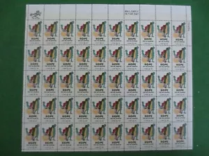 Doc Sc# 1385 Hope For The Crippled 6¢ 1969 foglio da 50 nuovo di zecca - Foto 1 di 5