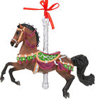 BREYER HERALD CAROUSEL ORNAMENT BAY JUMPING HORSE HOLIDAY CHRISTMAS NO. 700625