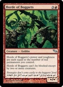 MTG - HORDE OF BOGGARTS - Shadowmoor (U) - Bild 1 von 1