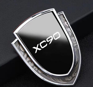 For Volvo XC90 Car Window Rear Trunk Side Emblem Sticker Decal Badge Black