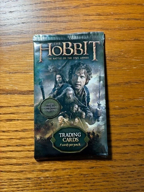 2015 Cryptozoic The Hobbit Battle of the Five Armies Sealed Hobby Card Pack x 1 - Image 1 of 1