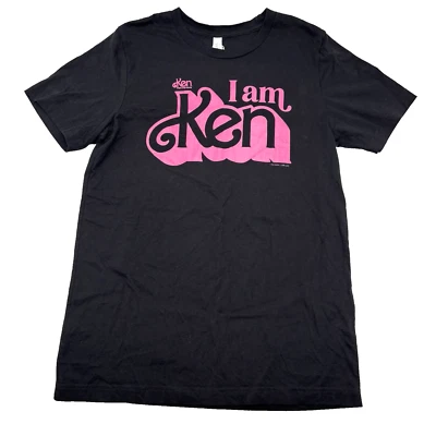 2019 年授权美泰“I Am Ken”芭比娃娃电影粉色图形印花 T 恤男女通用 M — 第 1/4 张图片