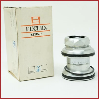 NOS CAMPAGNOLO EUCLID 1+1/8" INCH VINTAGE THREADED THREAD OLD MTB HEADSET NEW - Image 1 of 4