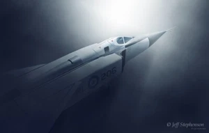 Avro Arrow RL-206 fine art print - Picture 1 of 1
