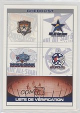 2003 Pacific Canada Post NHL All-Stars Checklist
