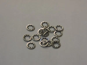 ( 200 ) #10 Zinc Plated Steel Internal Tooth Lock Washers - Picture 1 of 1