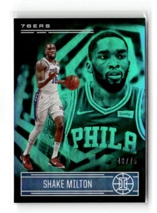 2020-21 Panini Illusions - Teal /75 Shake Milton #140 - Picture 1 of 2