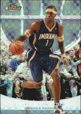 2005-06 Finest X-Fractors Indiana Pacers Basketball Card #90 Stephen Jackson/229
