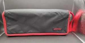 Vintage Sprint Case Logic Soft Black Portable Cassette Holder 15 Tape Capacity - Picture 1 of 6