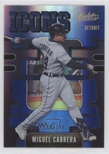 2021 Panini Absolute Icons Spectrum Blue /149 Miguel Cabrera #I-4