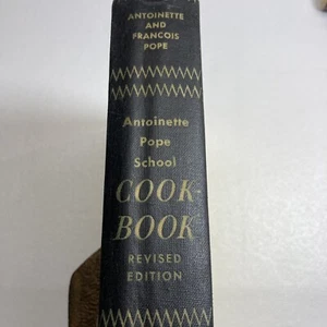 Vtg. 1954 Antoinette Pope School Cook Book - Imagen 1 de 12