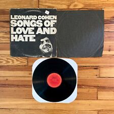 Leonard Cohen: Songs of Love and Hate LP Vinyl US 1971 OG Columbia Stereo VG-/G+