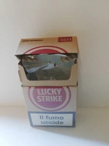 Sigarette cigarettes LUCKY STRIKE pacchetto vuoto collezione collection - Foto 1 di 4