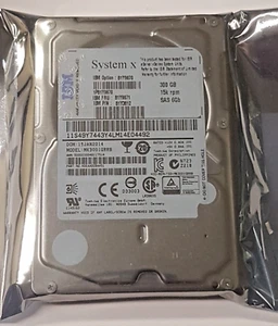 300 GB SAS IBM System X 81Y9670 MK3001GRRB 15K RPM 2.5 " Internal Hard Drive New - Picture 1 of 1