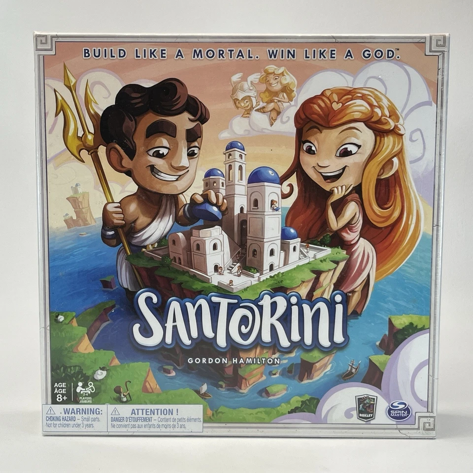 SANTORINI Board Game SEALED New 2016 Spin Master Gordon Hamilton NIB Rare  - Image 1 of 4