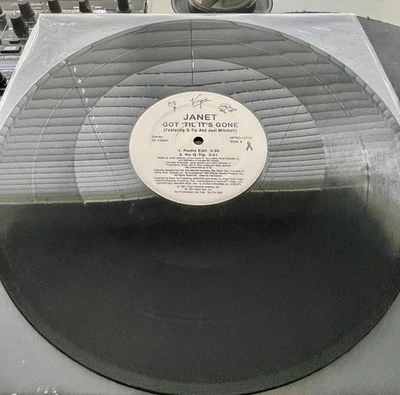 Janet Jackson & Q-Tip - Got Til Its Gone OG 1997 Press 12" PROMO VG+ - Image 1 of 2