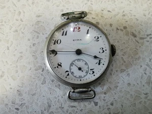 vintage rare SWISS mens watch CYMA - Imagen 1 de 6