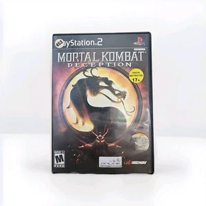 Sony PlayStation 2 (PS2) - Mortal Kombat: Deception | No Manual & Untested | HTF - Picture 1 of 6