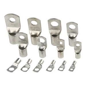 Rohrkabelschuhe CU+SN 6mm² - 95mm² M6 - M12 Kabelschuhe blank unisoliert Press - Bild 1 von 7