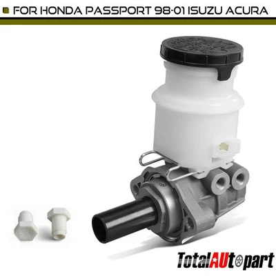 Cilindro mestre de freio com reservatório e sensor para Honda Passport 98-01 Acura Isuzu - Imagem 1 de 4