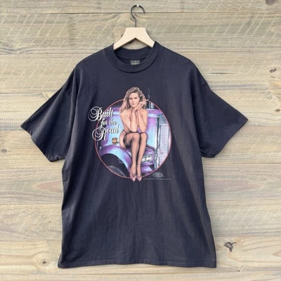 Camiseta de colección años 90 3D emblema camioneros solo construida para la carretera lote lagarto Foto 1 de 4