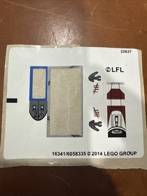 LEGO Star Wars: Battle on Saleucami (75037) PARTIAL STICKER SET ONLY NO BRICKS