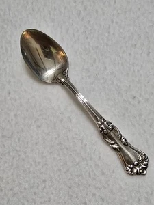 Reed & Barton MARLBOROUGH Sterling Silver 4 1/4" Demitasse Spoon, No Mono - Picture 1 of 2
