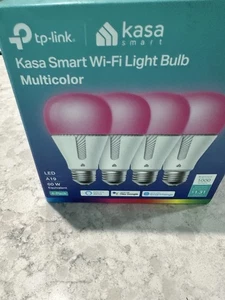 Kasa Smart LED Light Bulb WiFi 4 Pack (Missing One) 3 Bulbs - Picture 1 of 6