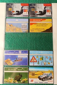 LOT 8 TÉLÉCARTES BELGIQUE – FOOT EURO 2000, EXPOSITIONS, ÉVÉNEMENTS, PÂQUES - Imagen 1 de 2