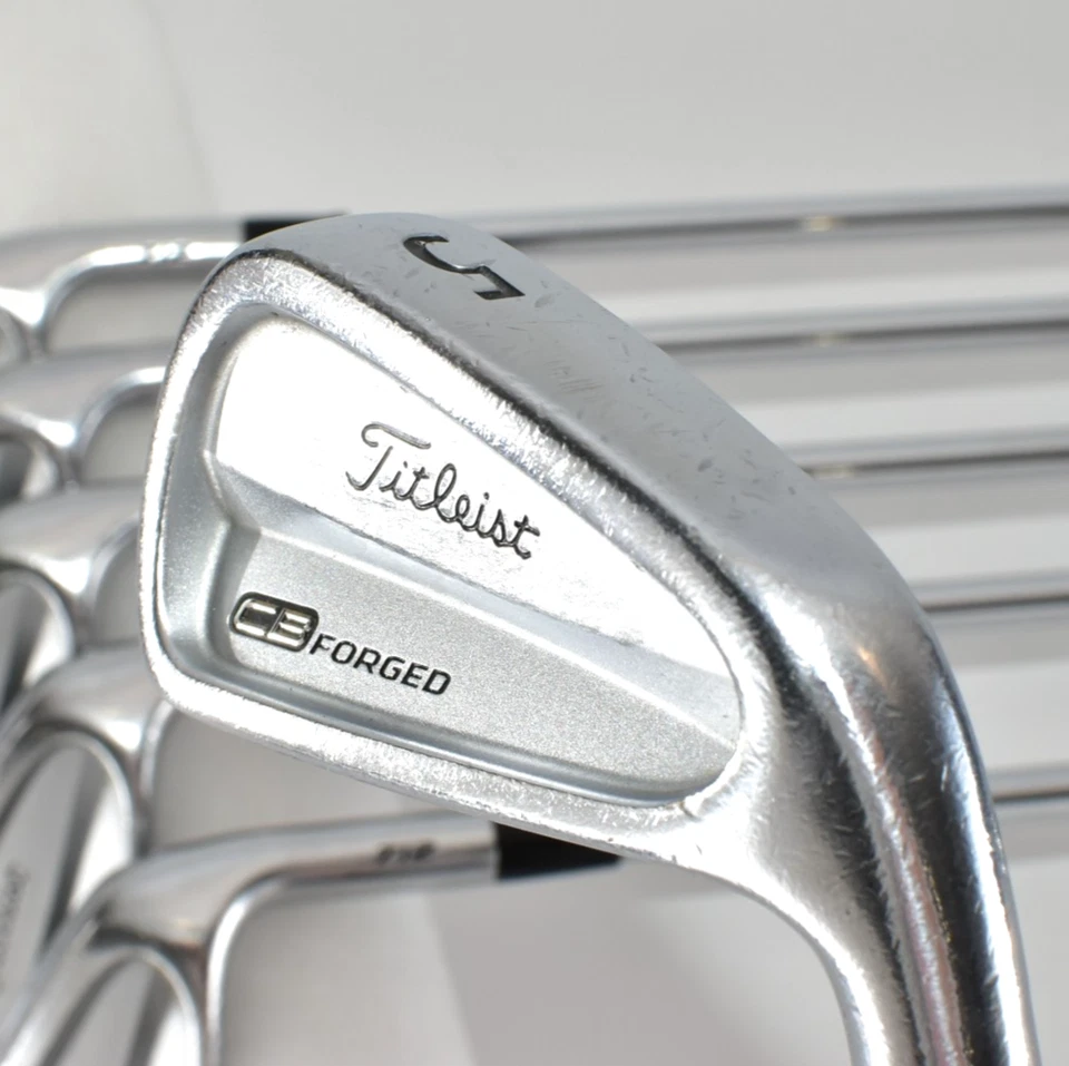 Titleist 712 CB Forged 6p 5-6-7-8-9-Pw RH Golf Club Iron Set NSPRO 950GH Stiff - Image 1 of 4