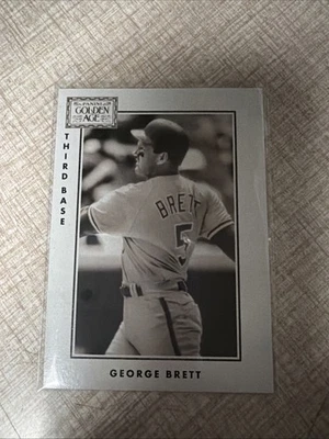 2014 Golden Age - George Brett #2 Baseball Insert - Image 1 of 2